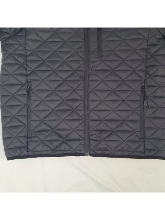 Bass Delta Diamond Outdoor Men's Black Packable Puffer Quilted Jacket Size L NWT - Picture 6 of 16